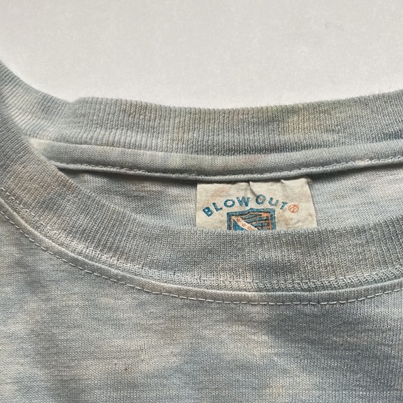 Vintage 90s Single Stitch Australia Beach Inspector Tie Dye Funny Tee - Picture 10 of 13